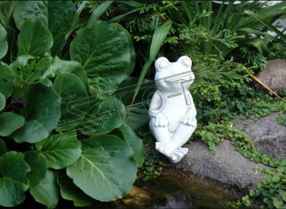 Garden Decoration Frog Patio Decorative Stone Figure Statue